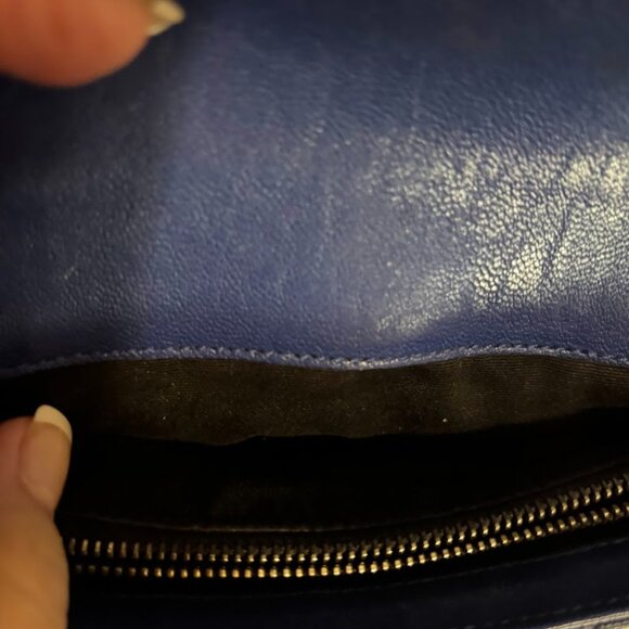 Beautiful YSL Cobalt Blue Small Bag - Excellent Condition - Picture 16 of 16